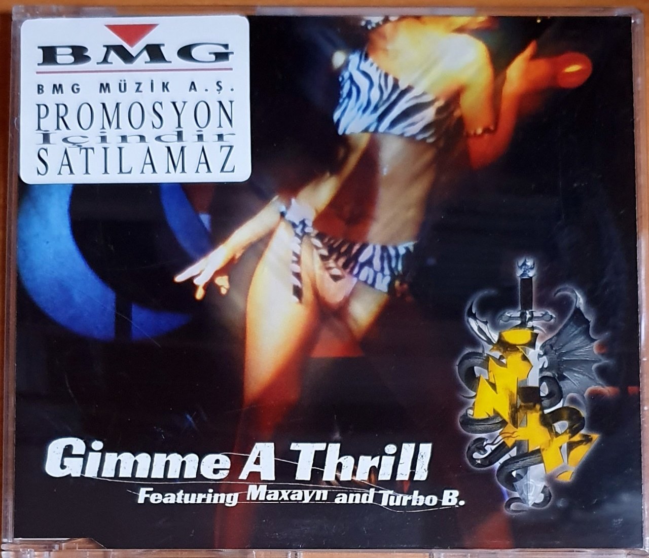 SNAP - GIMME A THRILL (1996) - CD SINGLE 2.EL