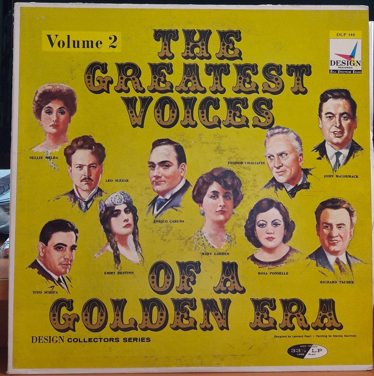 THE GREATEST VOICES OF A GOLDEN ERA VOLUME 2 - PLAK 2.EL