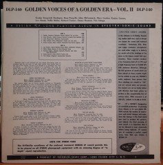 THE GREATEST VOICES OF A GOLDEN ERA VOLUME 2 - PLAK 2.EL