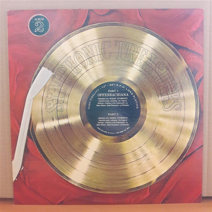 OFFENBACHIANA - SYMPHONIC TREASURES ALBUM 2 - LP 2.EL PLAK