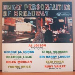 GREAT PERSONALITIES OF BROADWAY - LP 2.EL PLAK