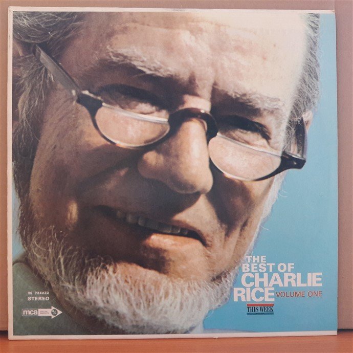 CHARLIE RICE - THE BEST OF VOLUME ONE - LP 2.EL PLAK