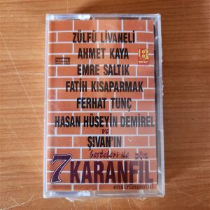 7 KARANFİL / ENSTRÜMANTAL (1990) - KASET AMBALAJINDA SIFIR