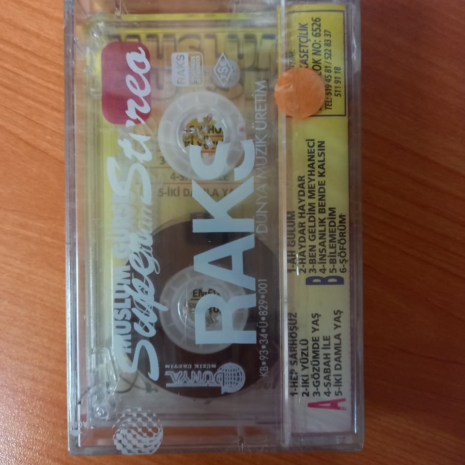MÜSLÜM GÜRSES - AH GÜLÜM (1993) - KASET SIFIR