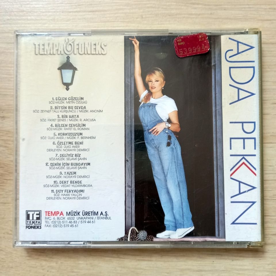 AJDA PEKKAN – AJDA PEKKAN (1996) - CD 2.EL