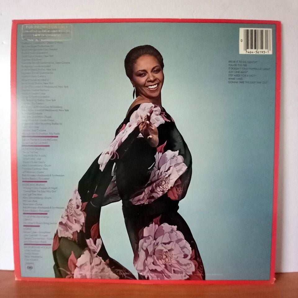 CISSY HOUSTON – STEP ASIDE FOR A LADY (1980) - LP 2.EL PLAK