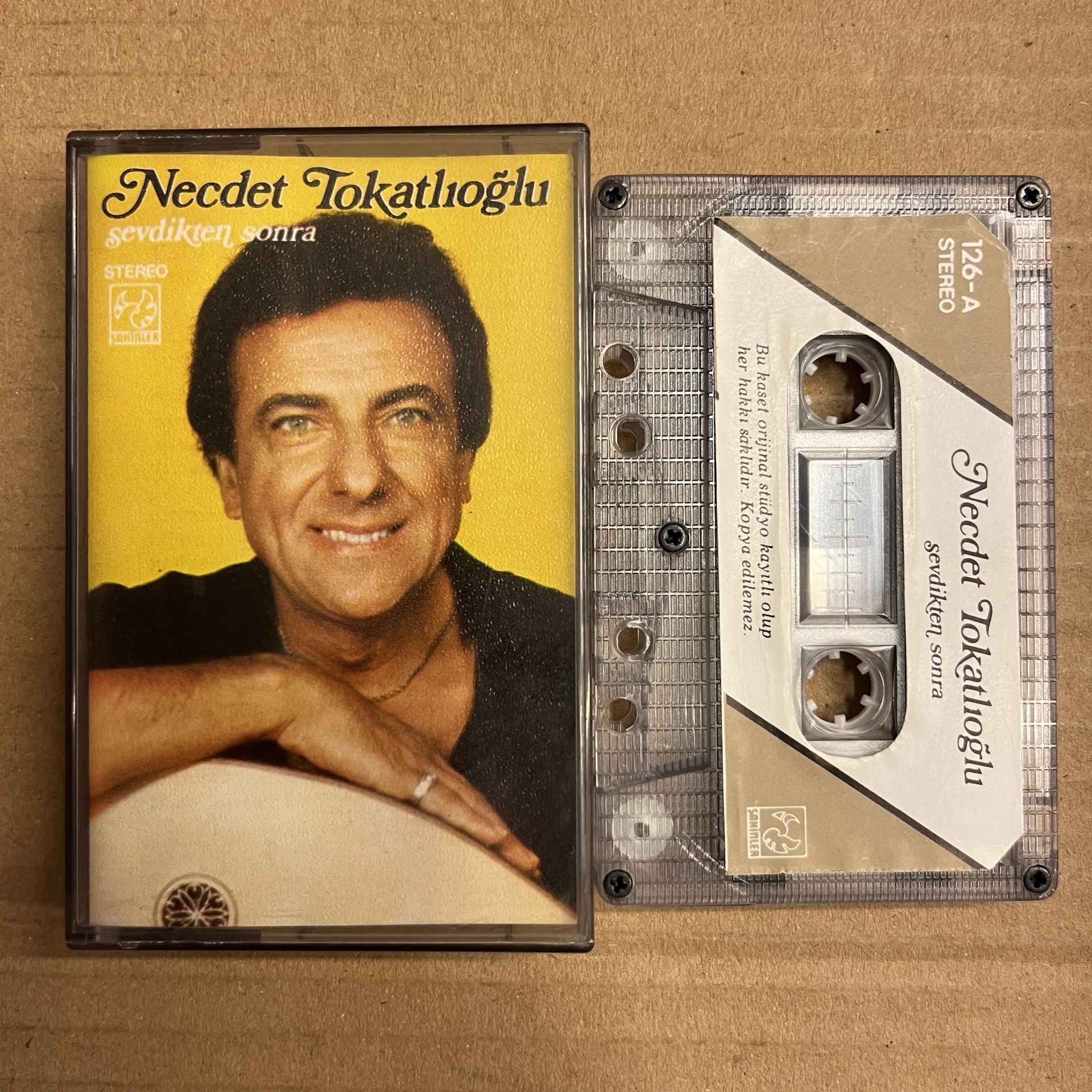 NECDET TOKATLIOĞLU - SEVDİKTEN SONRA (1984) - KASET 2.EL