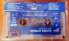 GLORIA ESTEFAN - INTO THE LIGHT (1990) UZELLI CASSETTE MADE IN TURKEY ''NEW'' PAPER LABEL