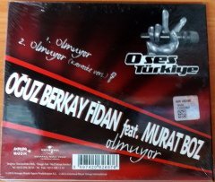 OĞUZ BERKAY FİDAN FEAT. MURAT BOZ - OLMUYOR SINGLE CD SIFIR
