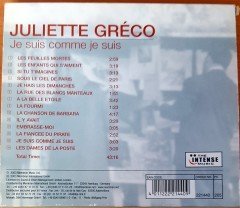 JULIETTE GRECO - JE SUIS COMME JE SUIS (2003) - CD 2.EL