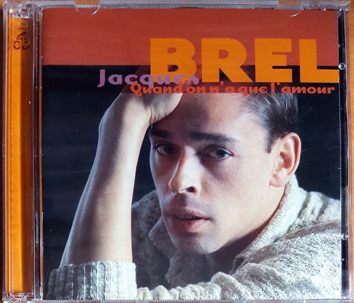JACQUES BREL - QUAND ON N'A QUE L'AMOUR (1996) BARCLAY 2CD 2.EL