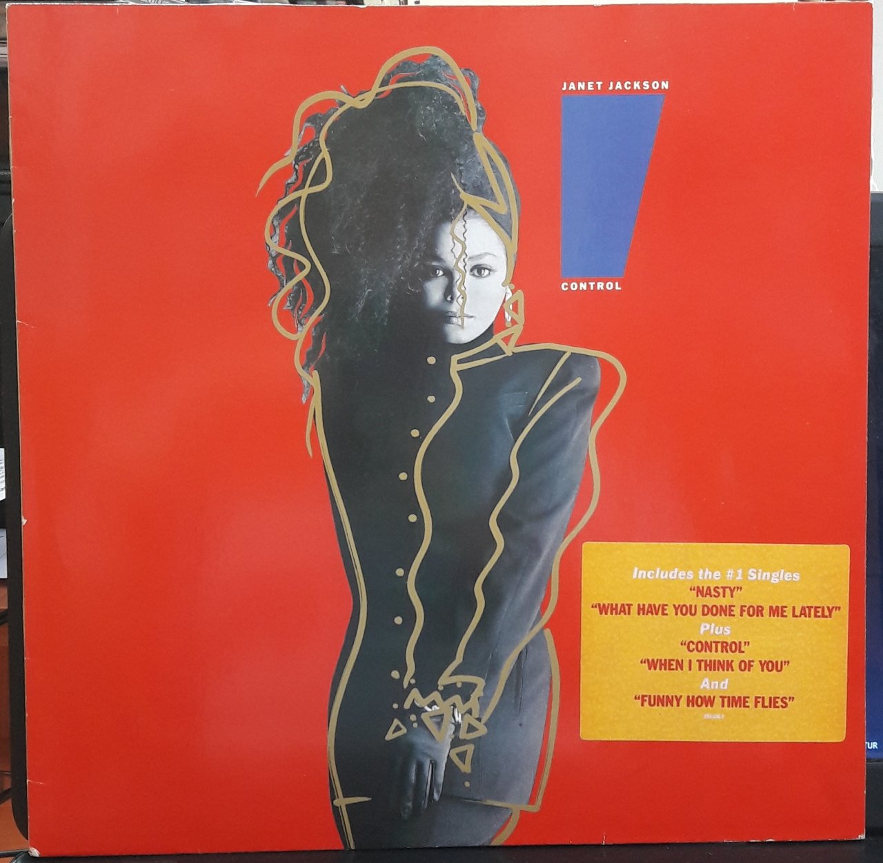 JANET JACKSON - CONTROL (1986) - PLAK 2.EL