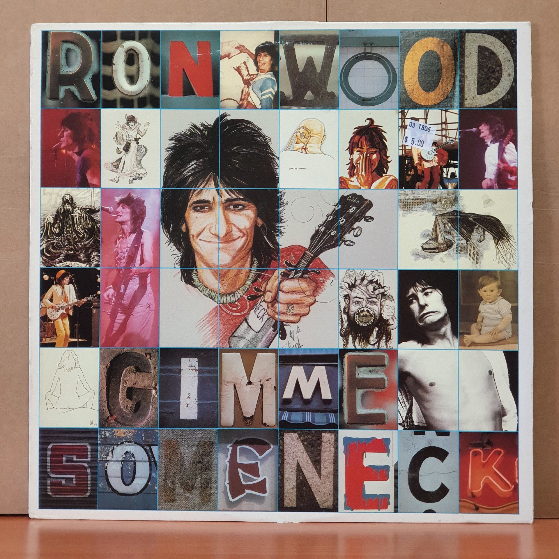 RON WOOD - GIMME SOME NECK (1979) - LP 2.EL PLAK