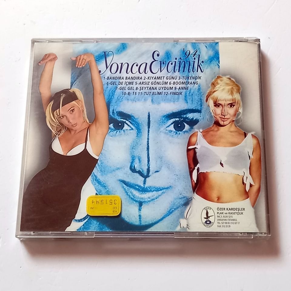 YONCA EVCİMİK - YONCA EVCİMİK \'94 - CD ÖZER PLAKÇILIK 2.EL