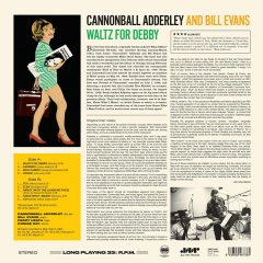 CANNONBALL ADDERLEY & BILL EVANS - WALTZ FOR DEBBY (1961) - LP 180GR 2020 EDITION SIFIR PLAK