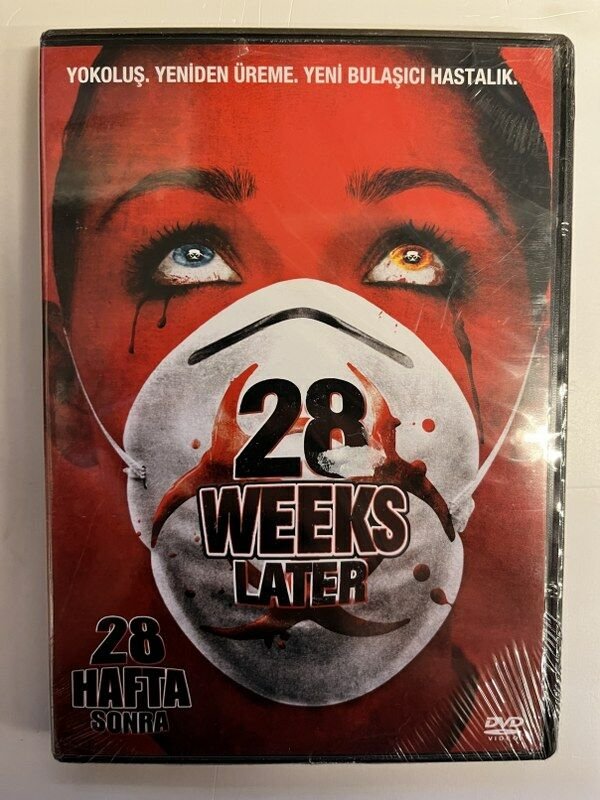 28 HAFTA SONRA - 28 WEEKS LATER - JUAN CARLOS FRESNADILLO, JEREMY RENNER - DVD AMBALAJINDA SIFIR