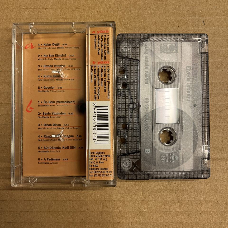 YILMAZ MORGÜL - ELVEDA İSTANBUL (1995) - KASET 2.EL