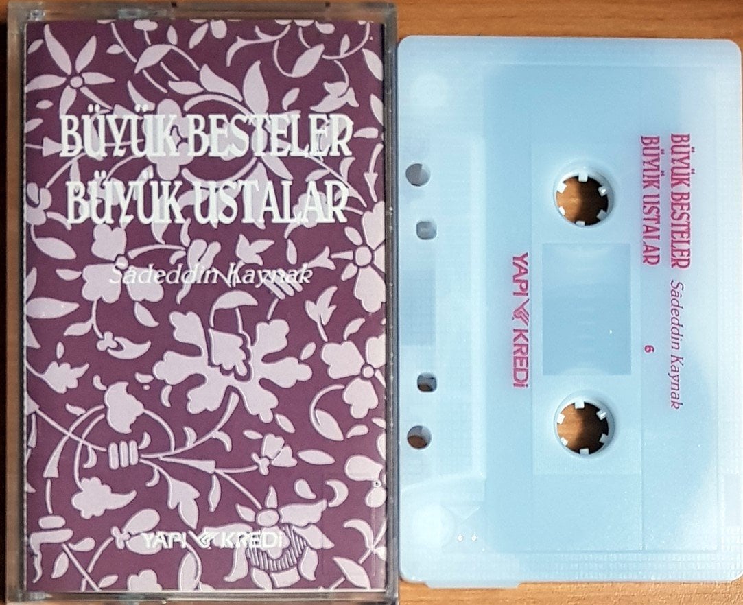 BÜYÜK BESTELER BÜYÜK USTALAR / SADEDDİN KAYNAK 6 / YAPI KREDİ KASET 2.EL