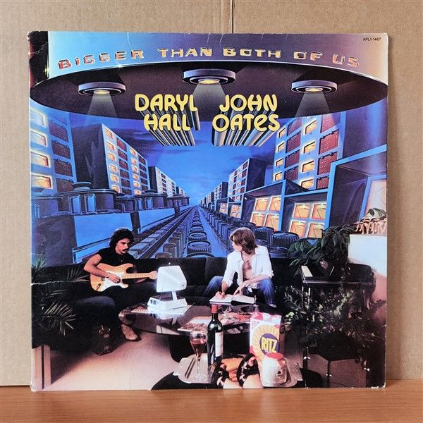 DARYL HALL & JOHN OATES – BIGGER THAN BOTH OF US (1976) - LP 2.EL PLAK