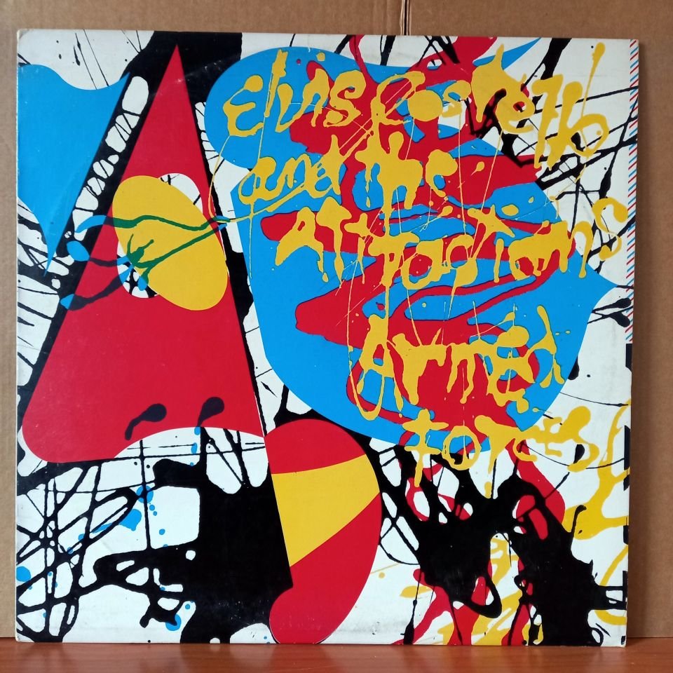 ELVIS COSTELLO & THE ATTRACTIONS - ARMED FORCES (1979) - LP 2.EL PLAK