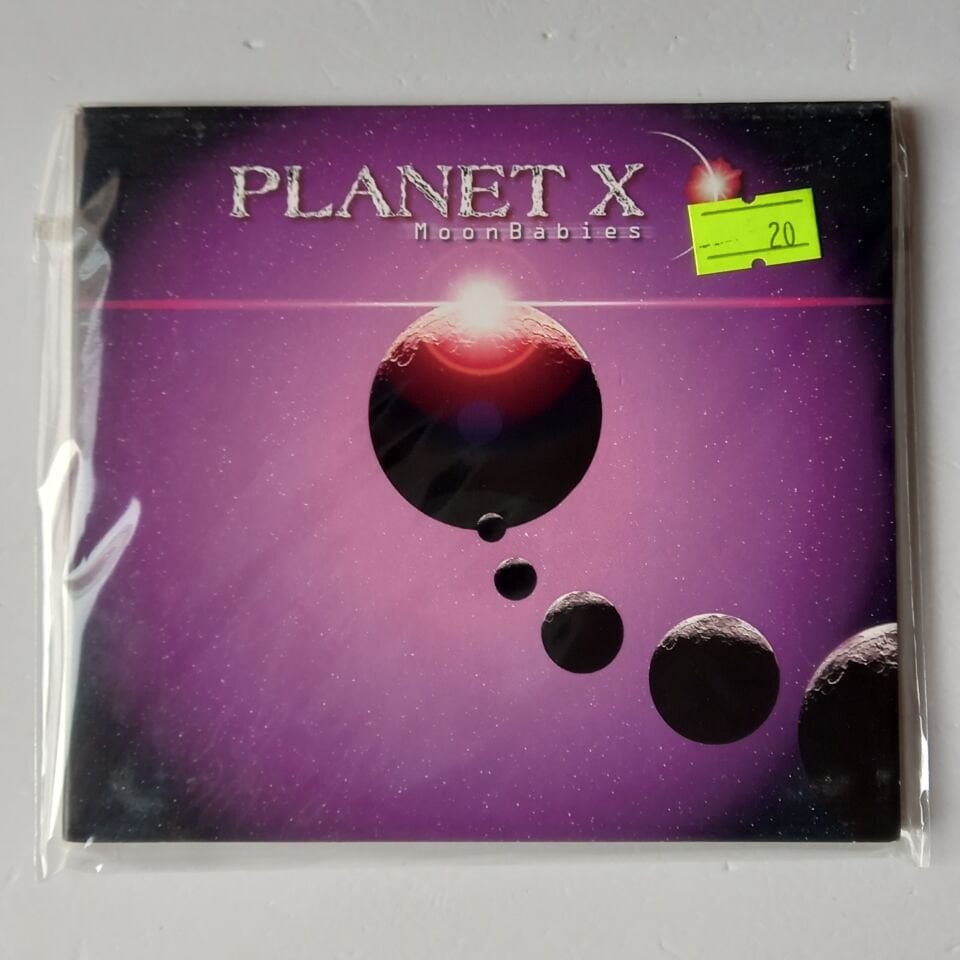 PLANET X – MOONBABIES (2002) VIRGIL DONATI TONY MACALPINE DEREK SHERINIAN - CD DIGIPAK 2.EL