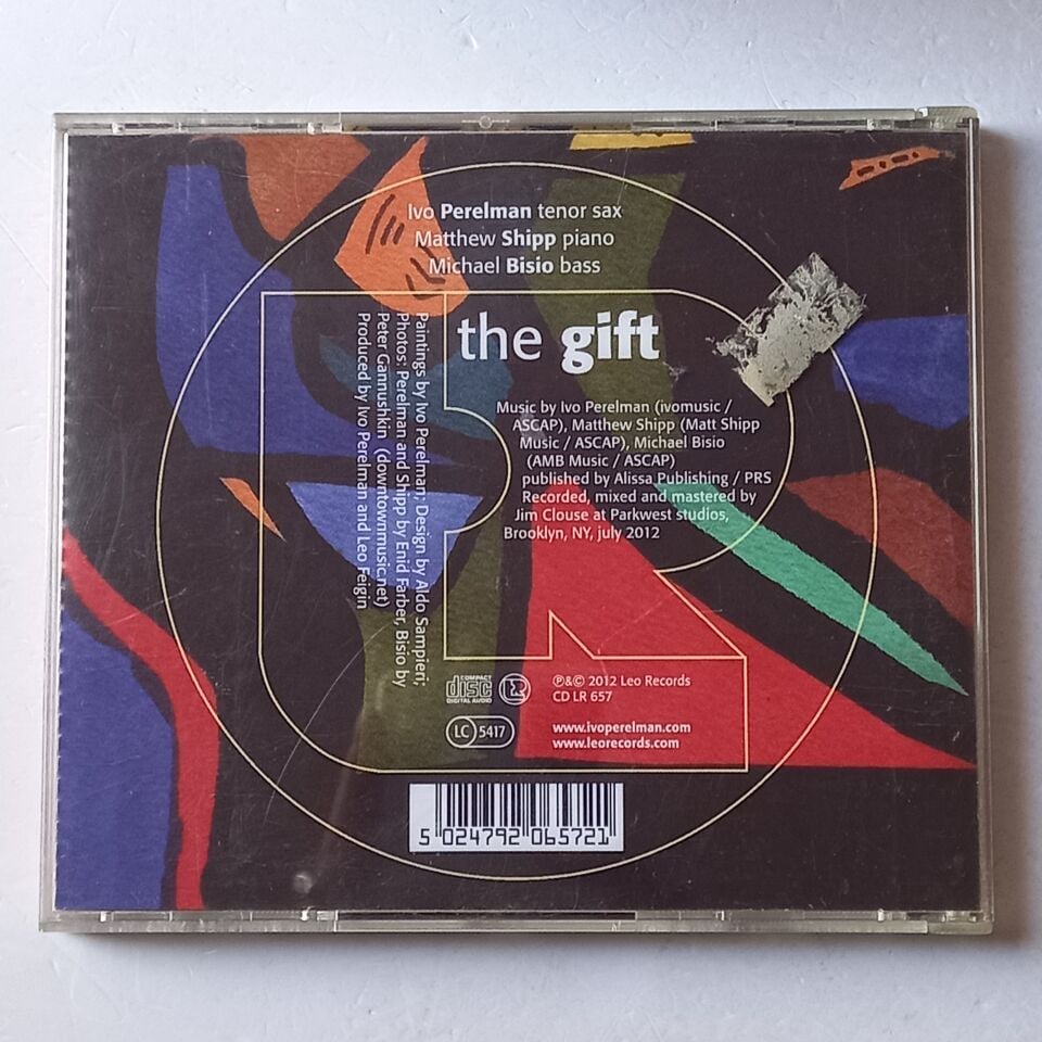 IVO PERELMAN, MATTHEW SHIPP, MICHAEL BISIO – THE GIFT (2012) - CD 2.EL
