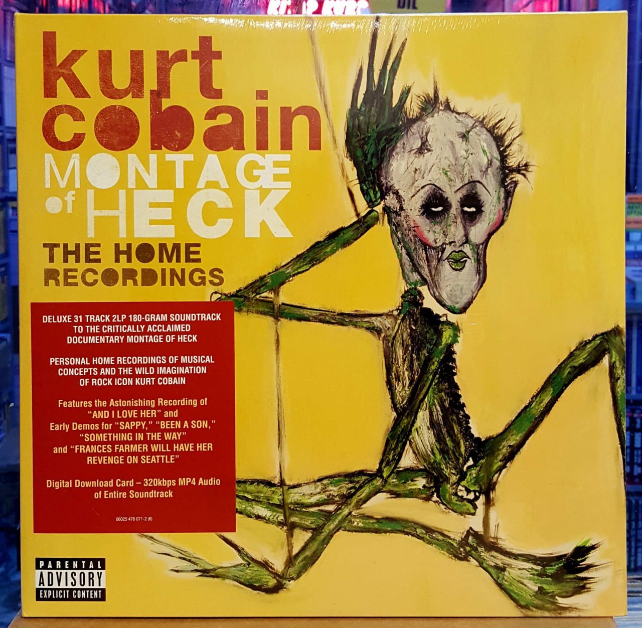 KURT COBAIN MONTAGE OF HECK HOME RECORDINGS 2LP SFR