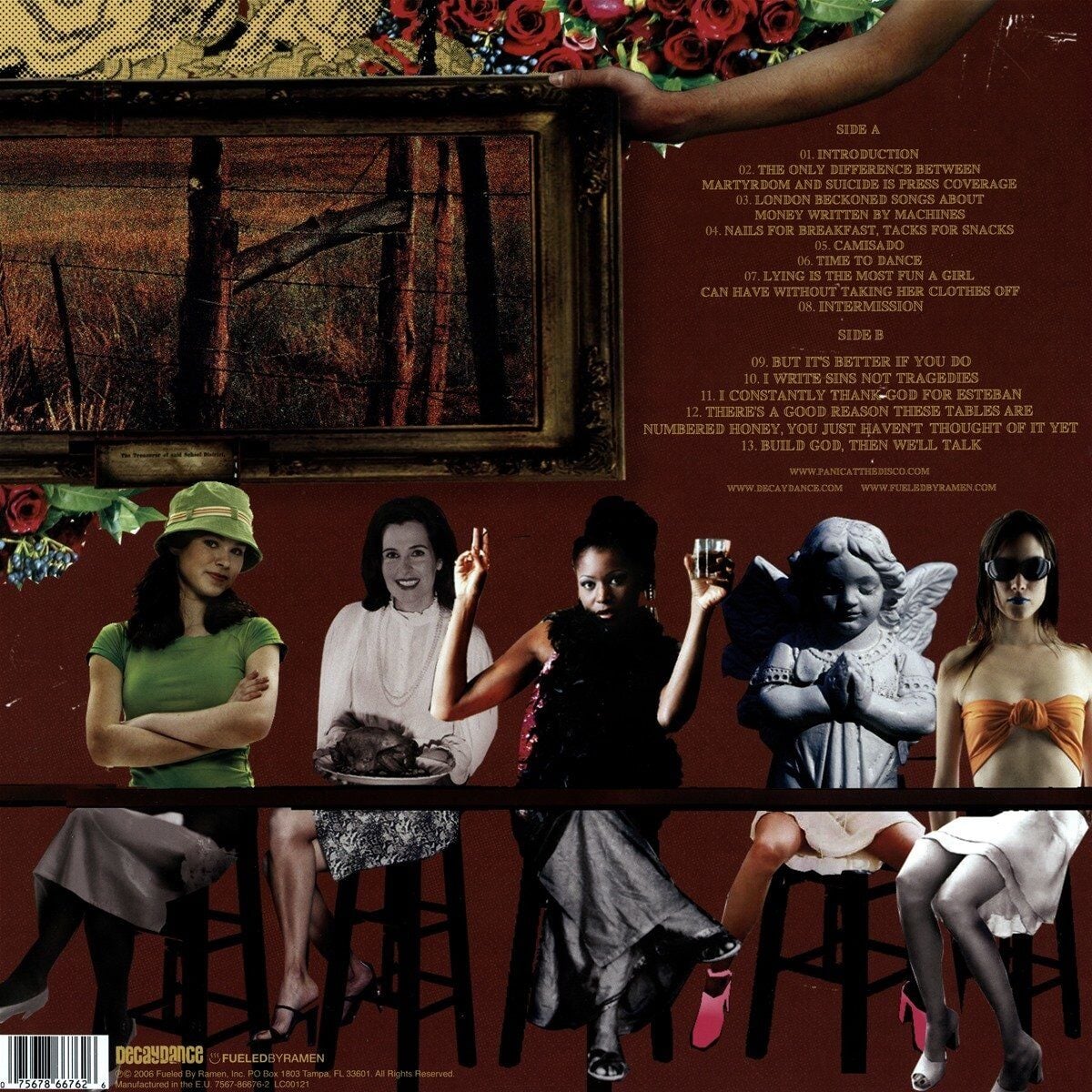 PANIC AT THE DISCO – A FEVER YOU CAN'T SWEAT OUT (2006) - LP 2017 SIFIR PLAK