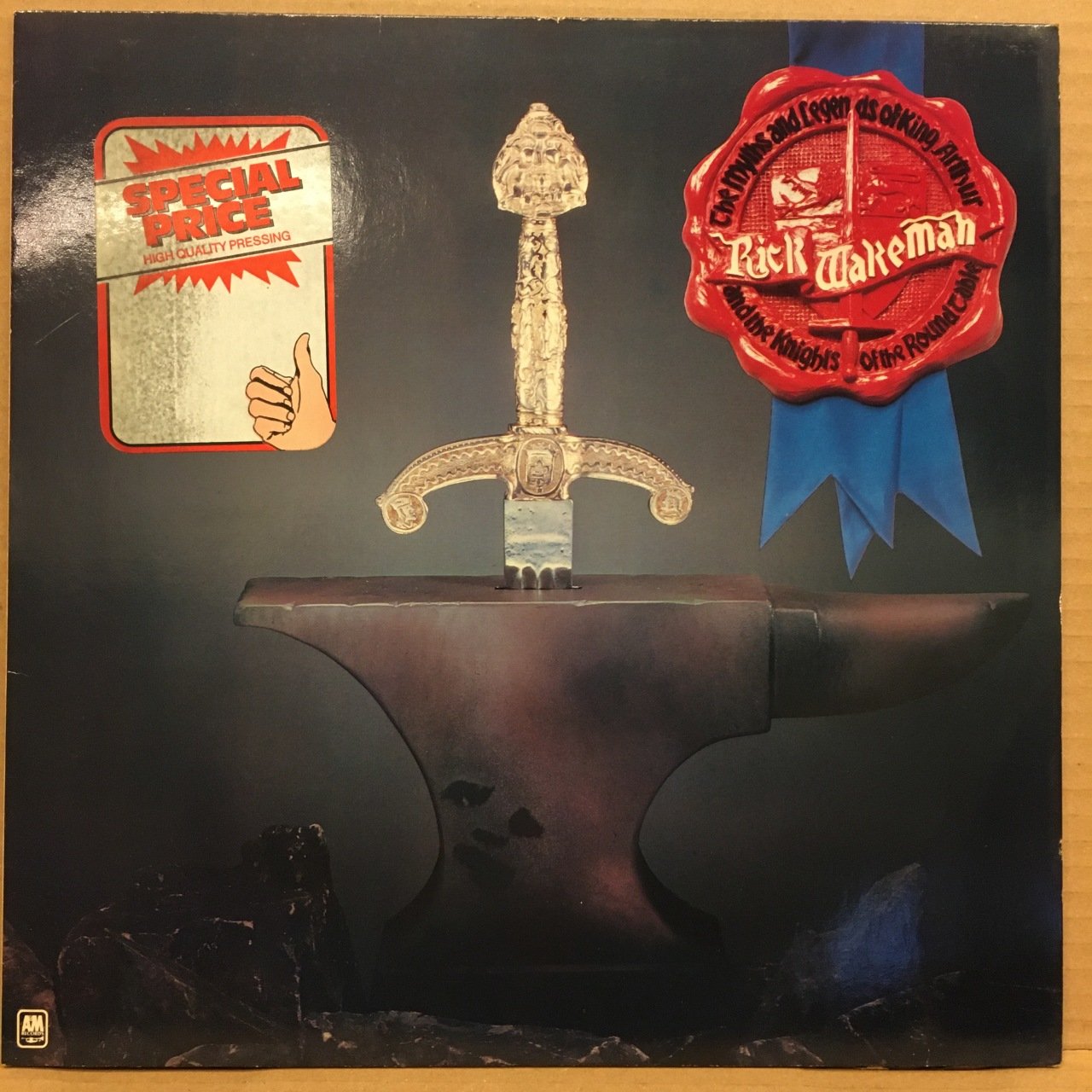 RICK WAKEMAN - THE MYTHS AND LEGENDS OF KING ARTHUR... (1975) - PLAK 2.EL