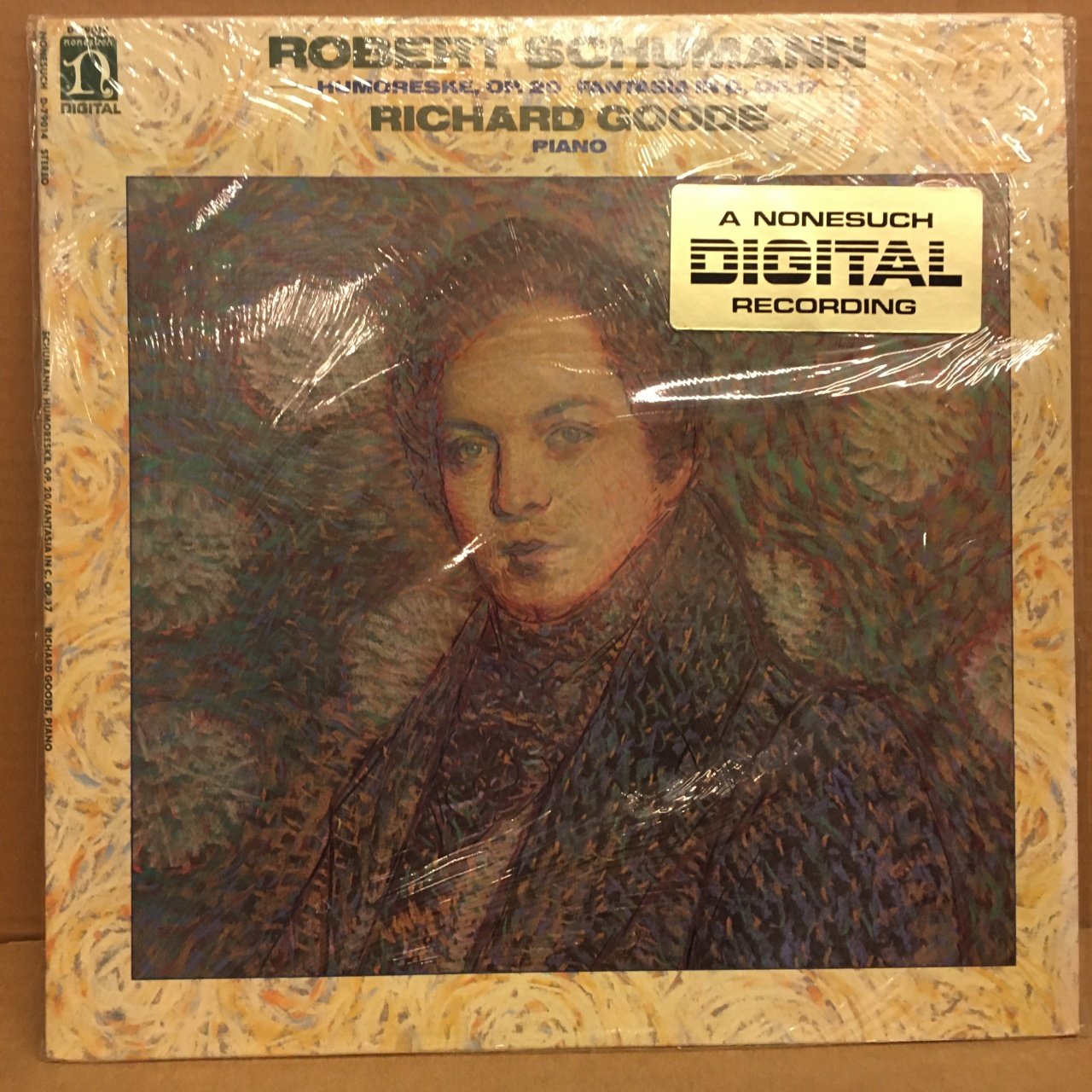 SCHUMANN HUMORESKE, FANTASIA RICHARD GOODE SIFIR PLAK