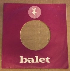 BALET PLAK FİRMA KAPAĞI (BORDO)