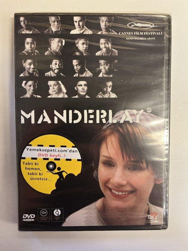 MANDERLAY - BRYCE DALLAS HOWARD - DANNY GLOVER - WILLEM DAFOE - LARS VON TRIER - DVD AMBALAJINDA SIFIR
