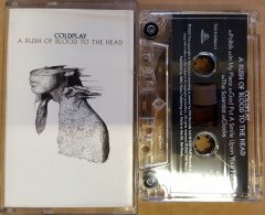 COLDPLAY - A RUSH OF BLOOD TO THE HEAD (2002) CASSETTE MADE IN EU ''USED''