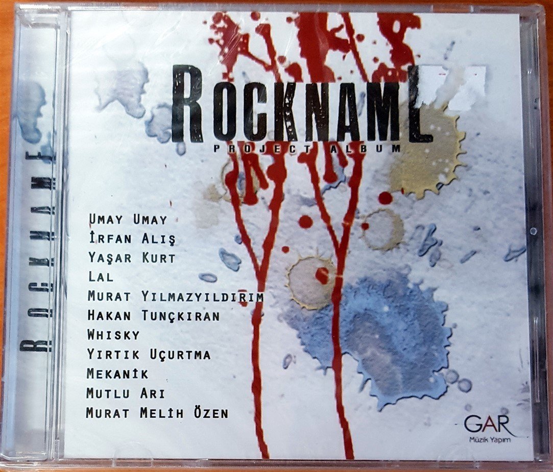 ROCKNAME - PROJECT ALBUM / UMAY UMAY YAŞAR KURT WHISKY CD SIFIR