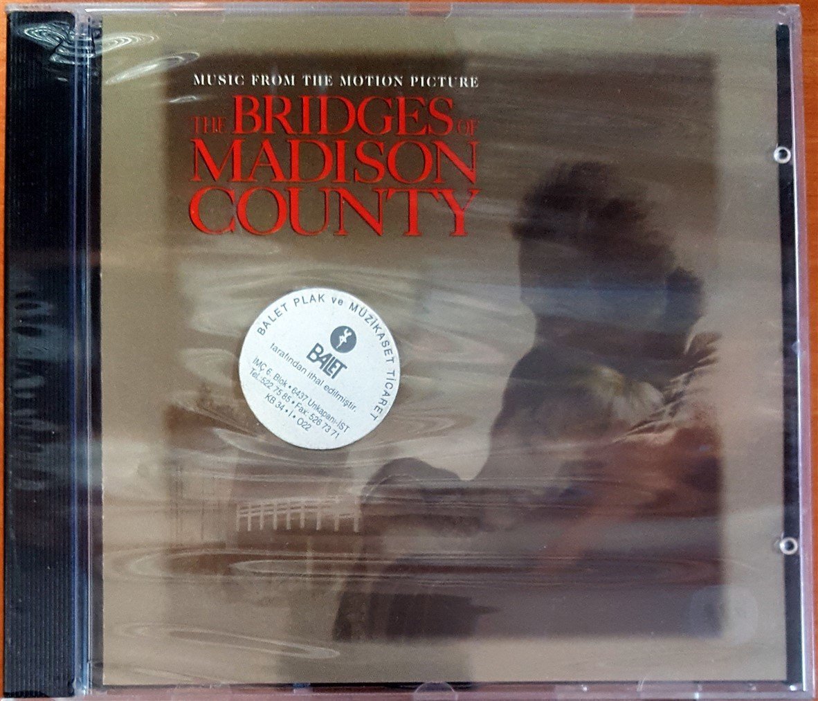 THE BRIDGES OF MADISON COUNTY SOUNDTRACK / DINAH WASHINGTON, JOHNNY HARTMAN (1995) CD SIFIR