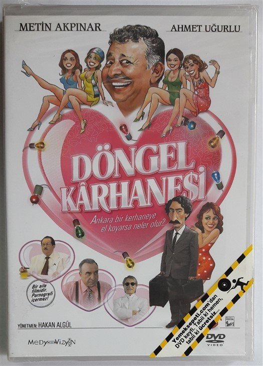 DÖNGEL KÂRHANESİ - METİN AKPINAR - AHMET UĞURLU - HAKAN ALGÜL - DVD SIFIR