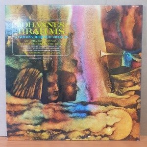JOHANNES BRAHMS: A GERMAN REQUIEM, OPUS 45 / CARL BAMBERGER (1966) - 2LP 2.EL PLAK