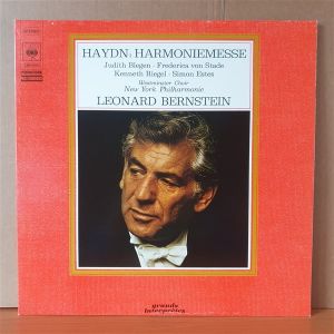 HAYDN: HARMONIEMESSE / NEW YORK PHILHARMONIC, LEONARD BERNSTEIN (1975) - LP 2.EL PLAK