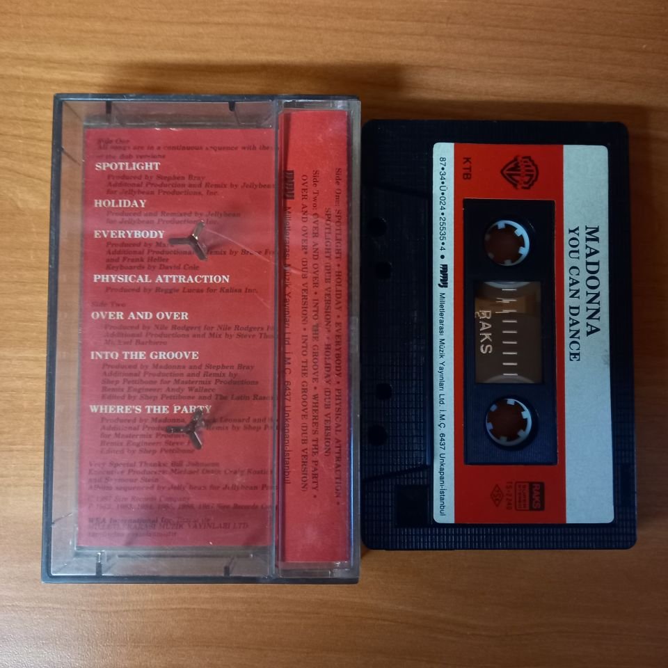 MADONNA - YOU CAN DANCE (1987) - KASET 2.EL