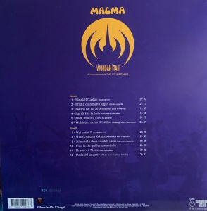 MAGMA - WURDAH ITAH (1974) - LP 180GR 2022 PURPLE COLURED & NUMBERED LTD EDT SIFIR PLAK