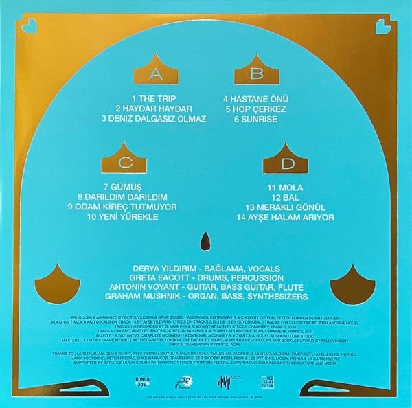 DERYA YILDIRIM & GRUP ŞİMŞEK - DOST 1 & 2 (2024) - 2XLP LIMITED EDITION COMPILATION SIFIR PLAK
