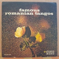 FAMOUS ROMANIAN TANGOS - (TANGOURI CELEBRE ROMÂNEŞTI) (1976) - PLAK 2.EL