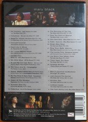 MARY BLACK - TWENTY FIVE YEARS TWENTY FIVE SONGS (2008) - DVD 2.EL