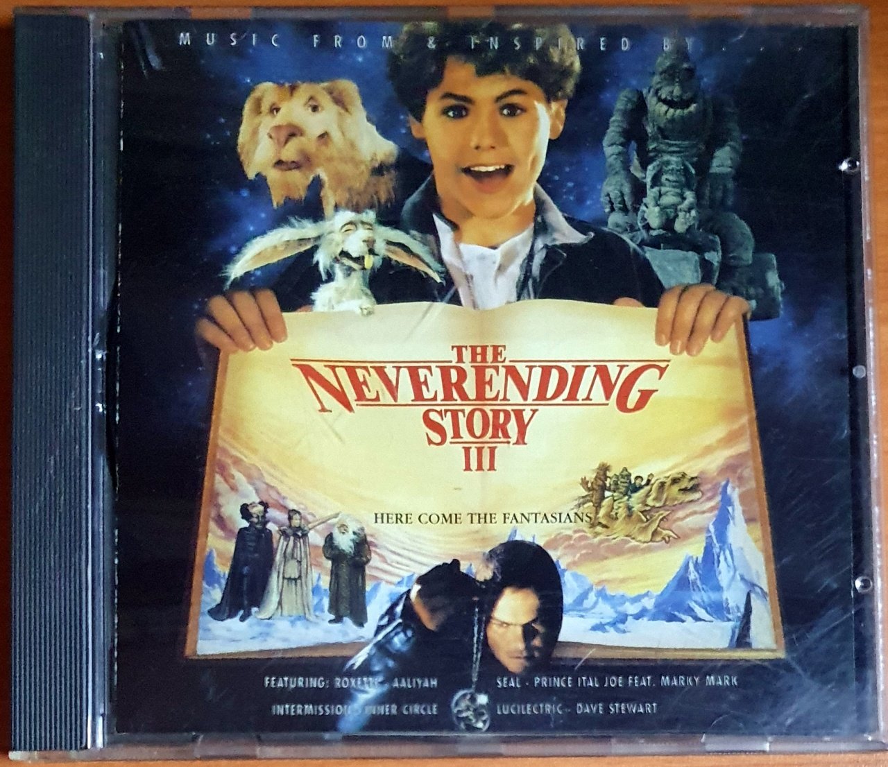 THE NEVERENDING STORY III SOUNDTRACK / SEAL, ROXETTE, AALIYAH, SEAL, PRINCE, INNER CIRCLE, DAVE STEWART, YELLO (1994) - CD 2.EL