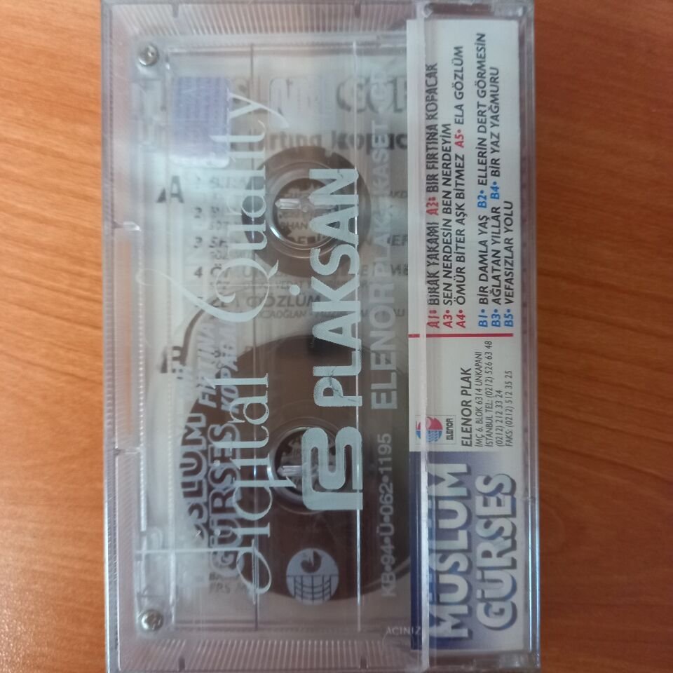 MÜSLÜM GÜRSES - BİR FIRTINA KOPACAK (1994) - KASET SIFIR