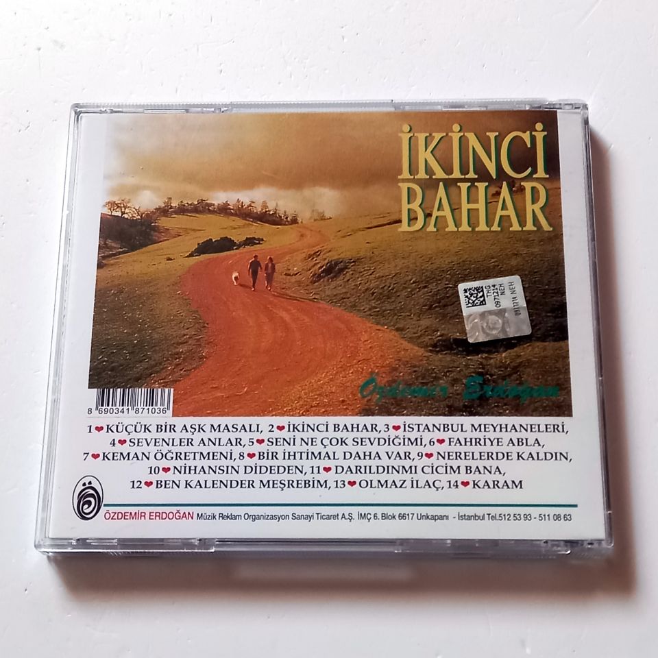 ÖZDEMİR ERDOĞAN - İKİNCİ BAHAR - CD 2.EL