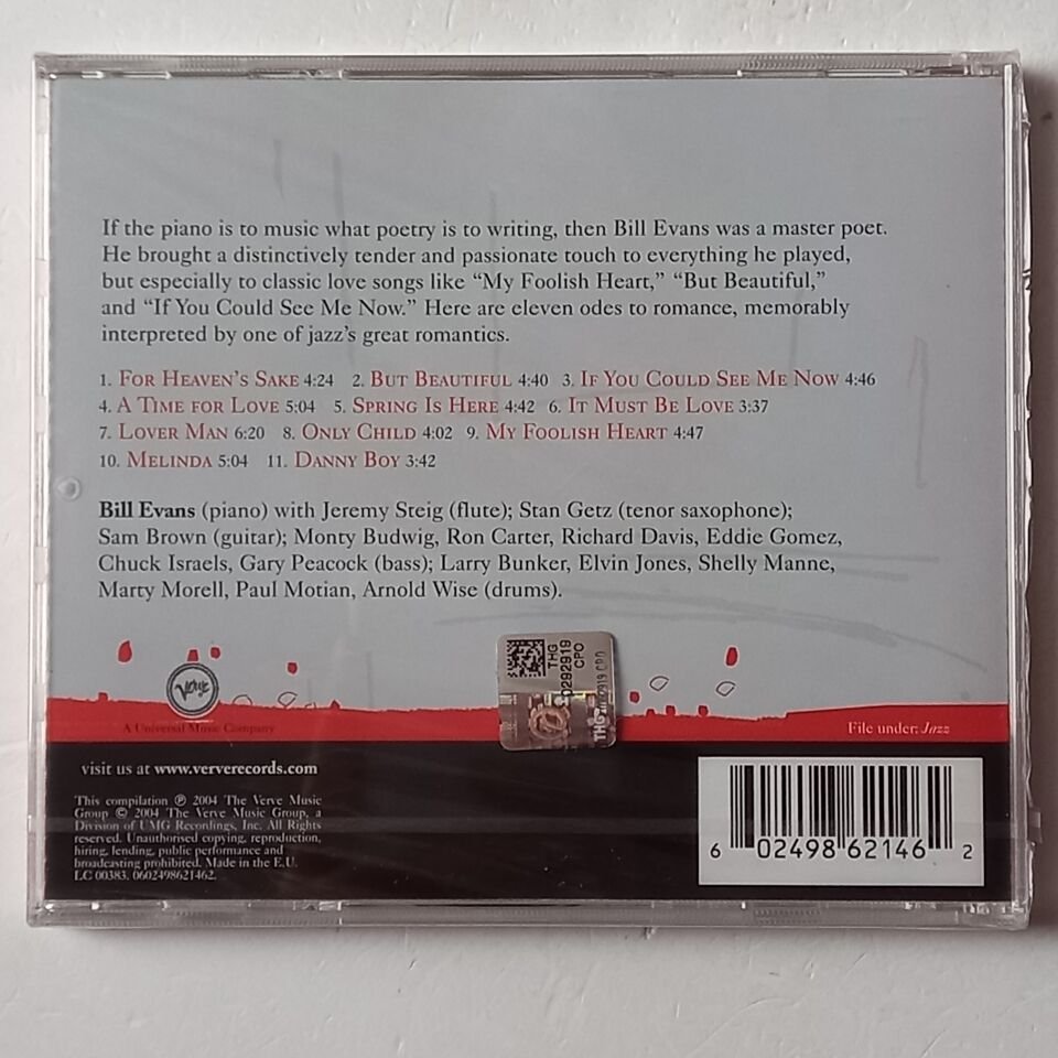BILL EVANS – FOR LOVERS (2004) - CD AMBALAJINDA SIFIR