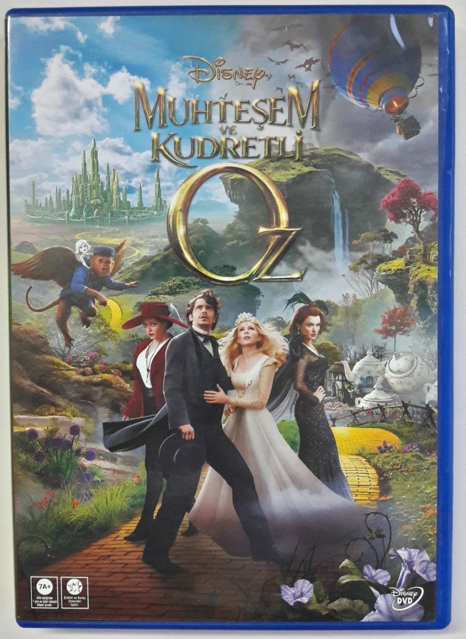 MUHTEŞEM VE KUDRETLİ OZ - OZ THE GREAT AND POWERFULL - SAM RAIMI - DVD 2.EL