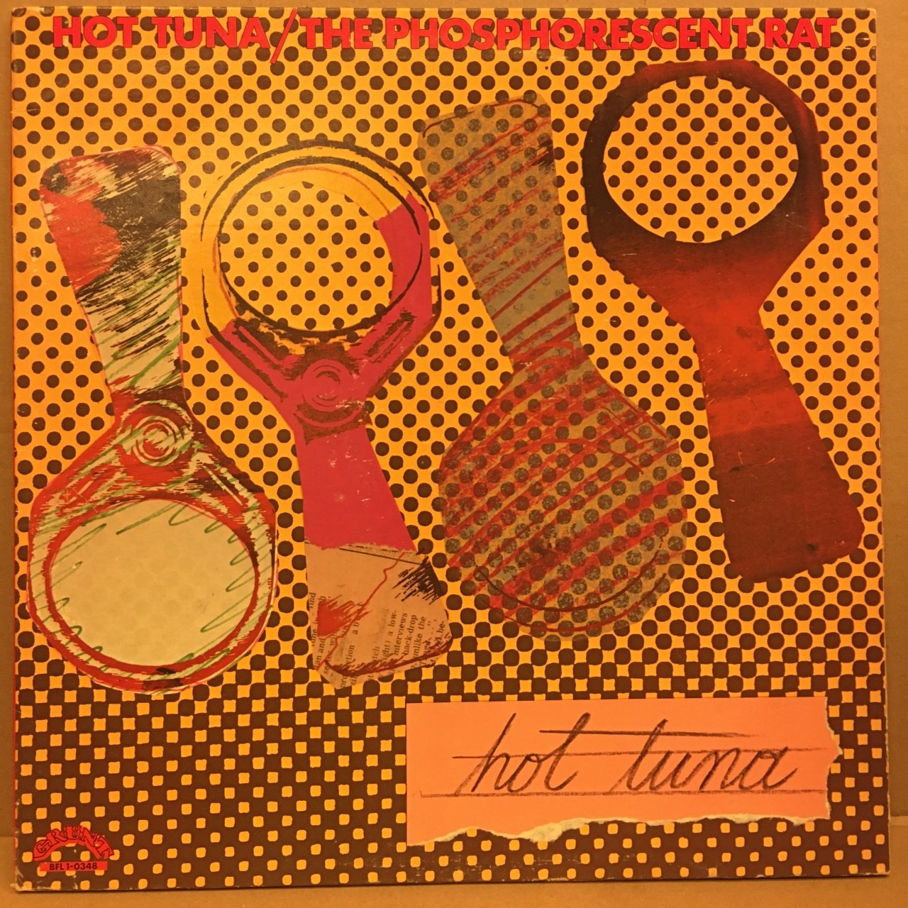 HOT TUNA - THE PHOSPHRORESCENT RAT 1973 2.EL PLAK