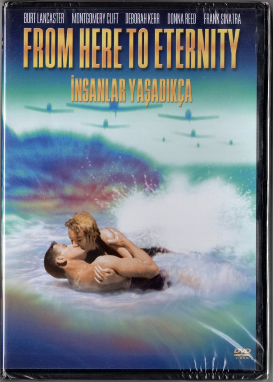 FROM HERE TO ETERNITY - İNSANLAR YAŞADIKÇA - BURT LANCASTER - MONTGOMERY CLIFT - DEBORAH KERR - FRANK SINATRA - DVD SIFIR